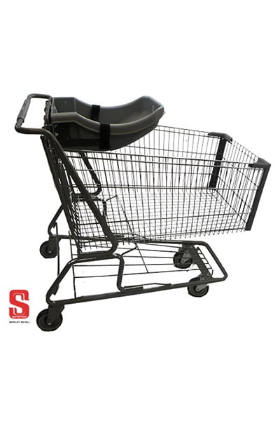 DK-Safe-Dock-Chariot - Siège de bébé pour panier d'épicerie et chariot de magasinage pour enfant | Chariot Shopping