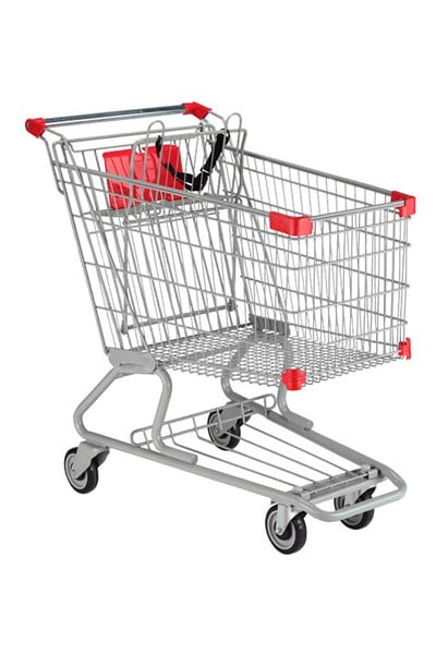 DK12 | Panier d'épicerie et chariot de magasinage | Chariot Shopping