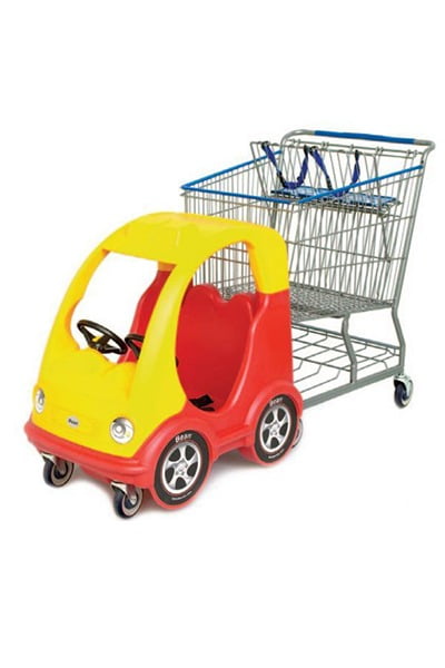 DK-Kid Cartoon Car MC LARGE - Chariot Shopping
